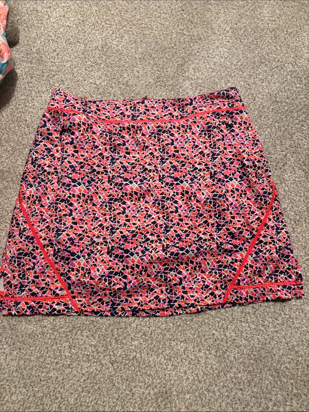 Walter Hagen Pink Mosaic Golf Skort
